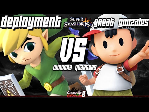 CROSSxUP 2 Smash 4 - BBM| Deployment (Toon Link) Vs. ECG| Great Gonzales (Ness) - Winners Quarters