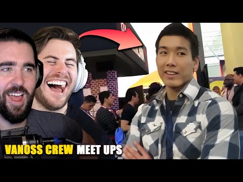 First Time the Vanoss Crew Meet Up w/ Nogla & Terroriser REACTS!