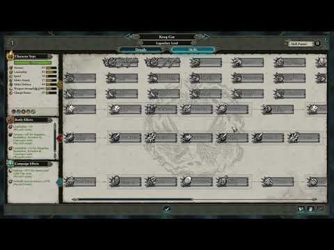 Total War: Warhammer 2 - Kroq-Gar Legendary Lord Skills