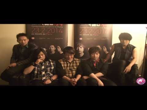 Mayday 五月天 Nowhere tour in Paris + press conference after the show [Asian Wave] 23/02/2014