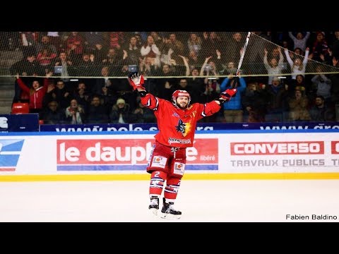 Sébastien Bisaillon Goal OT 1/4 FINALE COUPE MAGNUS 2018 Brûleurs de Loups Scorpions Mulhouse BDL