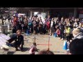 Saru mawashi - the street performances with monkey ...