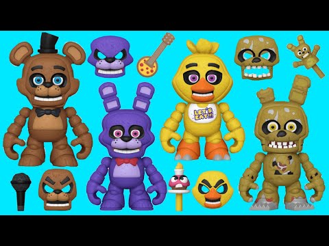 FIVE NIGHTS AT FREDDY'S FUNKO Snaps! Freddy, Bonnie, Chica and Springtrap