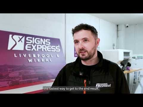 HP Latex R530 - Signs Express Liverpool & Wirral customer success story