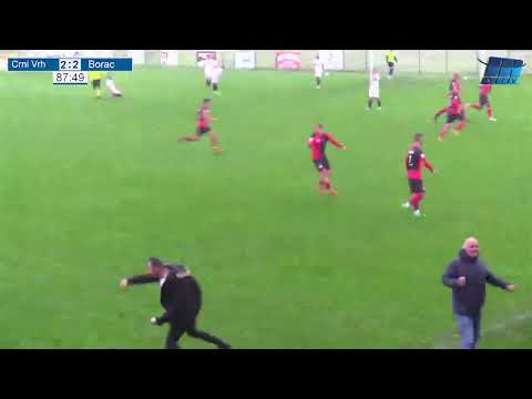 CRNI VRH vs BORAC (KD) 2:3 (15. kolo, Druga liga RS - Zapad 22/23 - SAŽETAK)