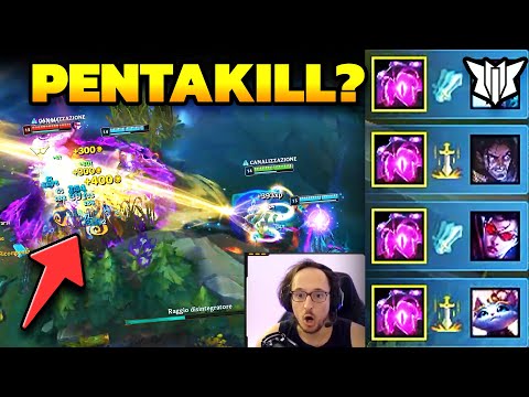 VEL’KOZ e la combo PERFETTA per fare PENTAKILL - League of Legends challenge ITA