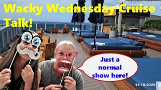 Wacky Wednesday Cruise Talk with Sea Leg Journeys!