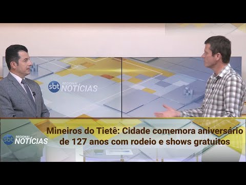 Mineiros do Tietê: Cidade comemora aniversário de 127 anos com rodeio e shows gratuitos (28/08/2025)