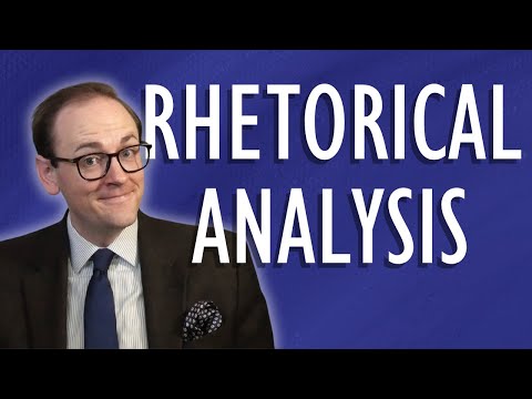 Rhetorical Analysis Is Easy and Useful (and Fun!)