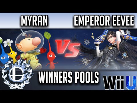Showdown Battle Royale 2 WINNERS POOLS - Myran (Olimar) vs Emperor Eevee (Bayonetta)
