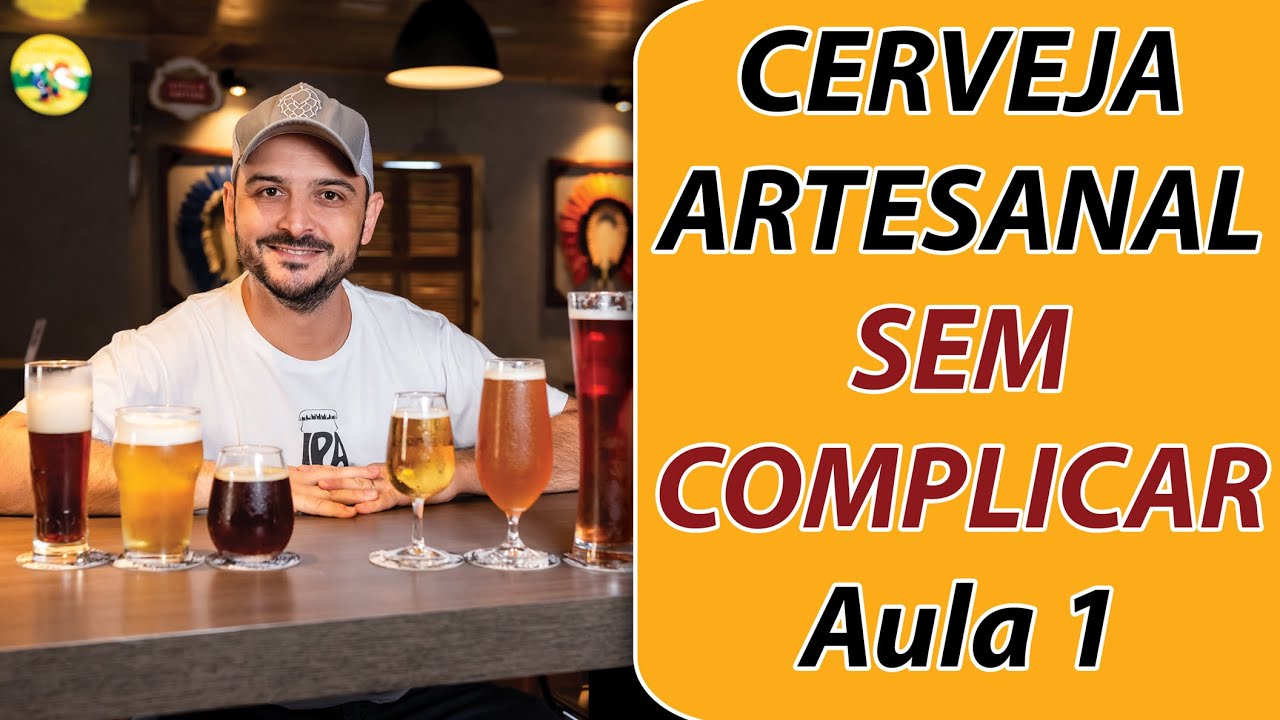 [AULA GRÁTIS] Cerveja Artesanal Descomplicada: Aprenda a fazer a sua em casa direto ao ponto - Aula1
