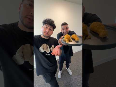 $100 Chicken Ice Cream?! @thegoldenbalance #shorts #icecream #chicken #easyrecipe