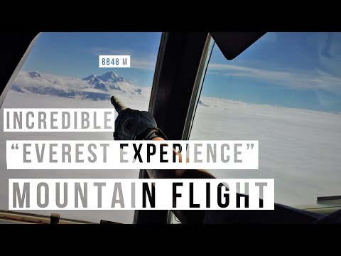 Mountain Flight in Nepal | Incredible  flying over Everest Experience