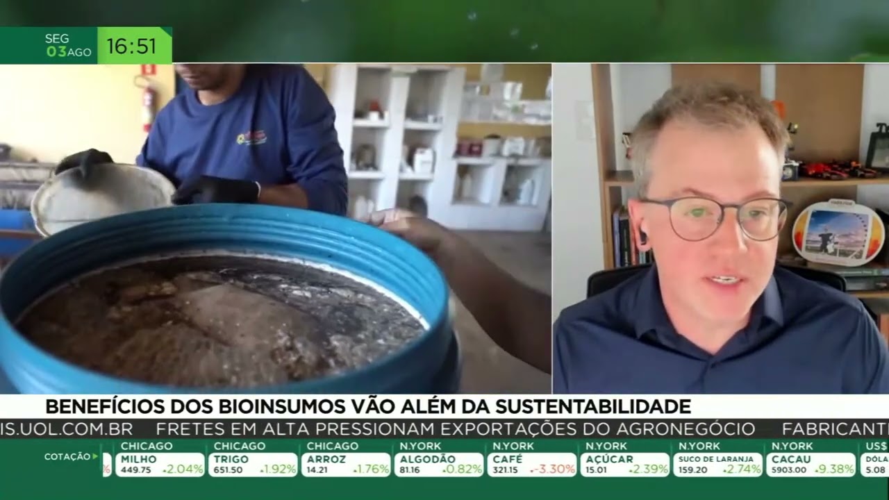 Benefícios dos bioinsumos vão além da sustentabilidade
