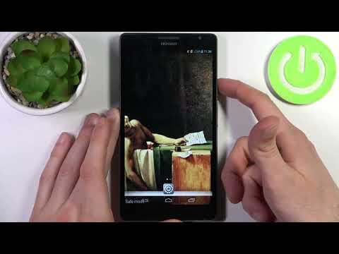 How to Enter the Safe Mode on a HUAWEI Ascend Mate