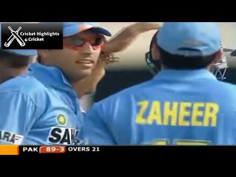 India vs Pakistan 4th ODI Match 2004 Samsung Cup Cricket Highlights