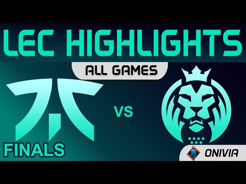 FNC vs MAD Highlights ALL GAMES Finals LEC Summer Playoffs 2021 Fnatic vs MAD Lions by Onivia