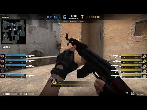 Pov felps (31/18) CS GO DEMO - DUST2 - 16 GODSENT VS 11 O PLANO (DreamHack Open 29/06/2021)