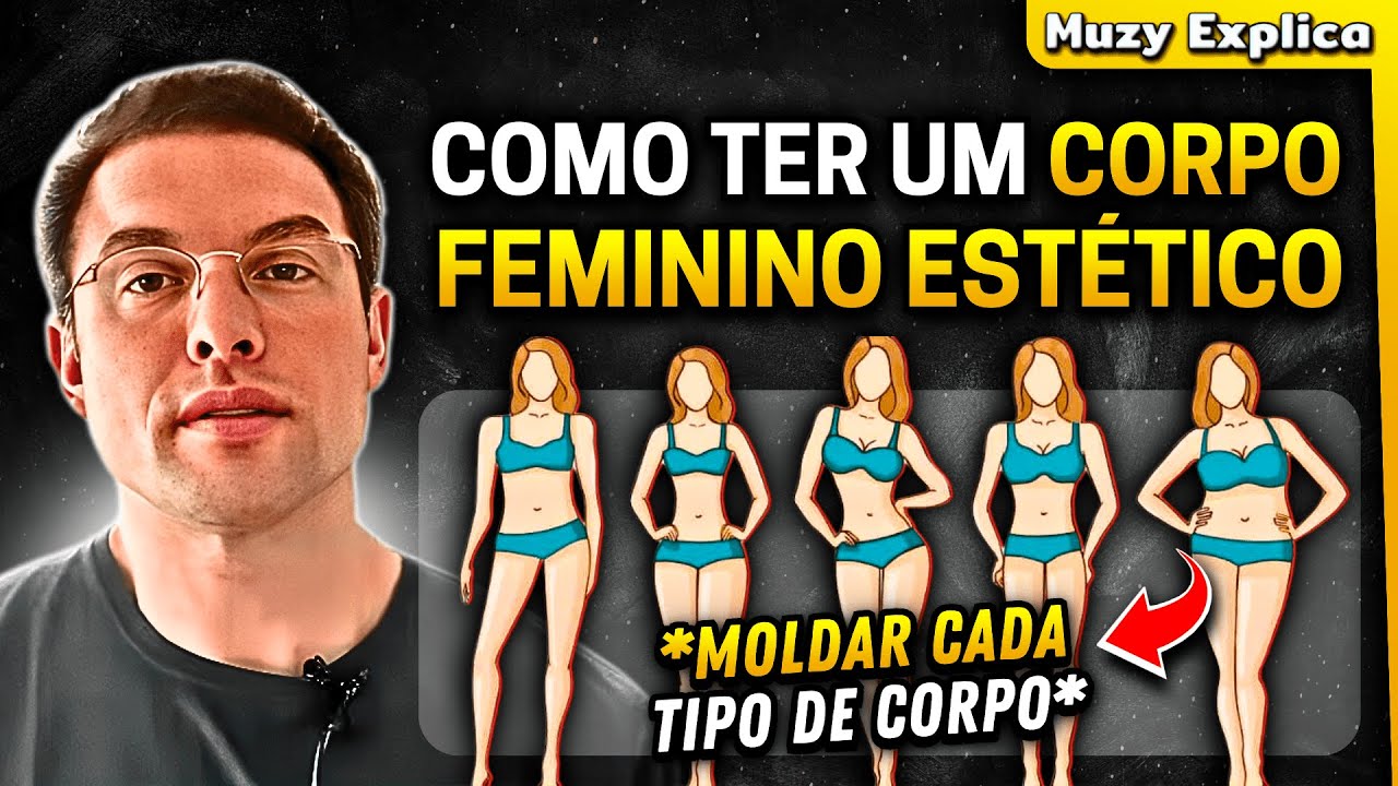 MUSCULAÇÃO: Como MOLDAR Cada Formato de Corpo Feminino | Muzy Explica