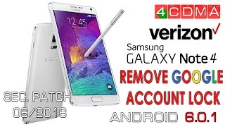 Google FRP Bypass Samsung Note 4 Verizon | Bluetooth Method | June 2016 | CPF3 Software