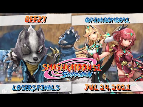Beezy (Wolf) vs. @pinkbombo91 (Pyra) - Losers Finals - Smashkatoon 51