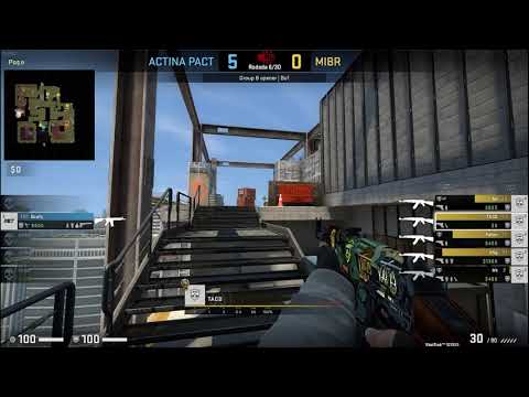 Pov TACO (21/16) CS GO DEMO - VERTIGO - 13 MIBR VS 16 PACT (Eden Arena Malta Vibes 02/09/2020)
