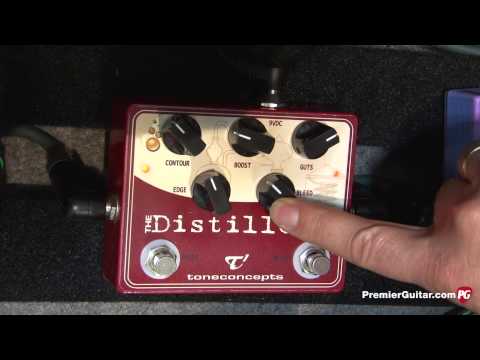 Summer NAMM '13 - ToneConcepts The Distillery EQ/Boost/Overdrive Pedal Demo