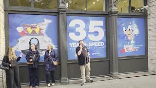 Sonic 35th Anniversary Art Exhibit in Seattle