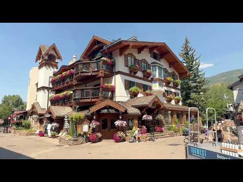 Vail Village, Vail, Colorado 🇺🇸 Walking Tour
