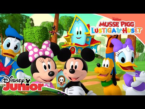 🕺 Stretcha loss | Musse Pigg Lustiga Huset | Disney Junior Sverige