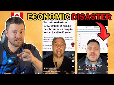 DISASTER In Canada Now 100,000 Real Estate Jobs At Risk!