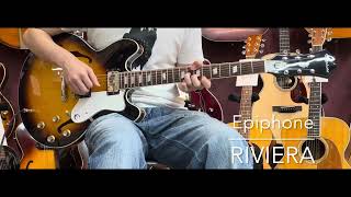 Video thumbnail for 【試奏動画】Epiphone RIVIERA     [LASTGUITAR] by lastguitarcom