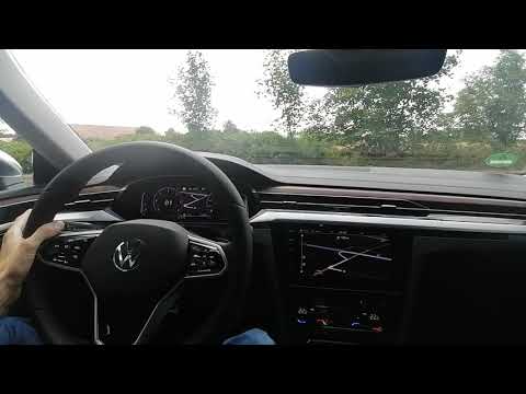 VW Arteon Shootingbrake 2021 Brandenburg Feldweg POV