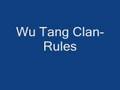 Wu Tang Clan-Rules 