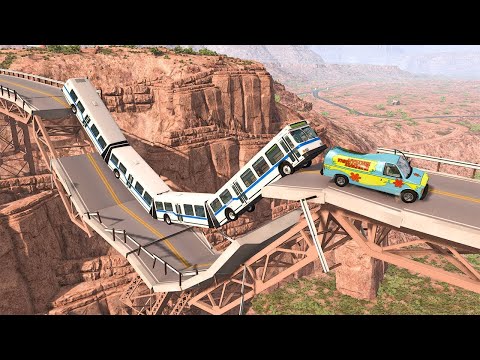 Trains vs Giant Pit BeamNG DRIVE 2.0 | BeamNG videos