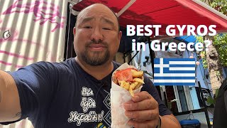 HUNT FOR THE BEST GYROS IN GREECE  🇬🇷 ATHENS