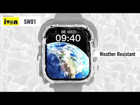 Wiwu SW01 Pro Smart Sport Watch Silver