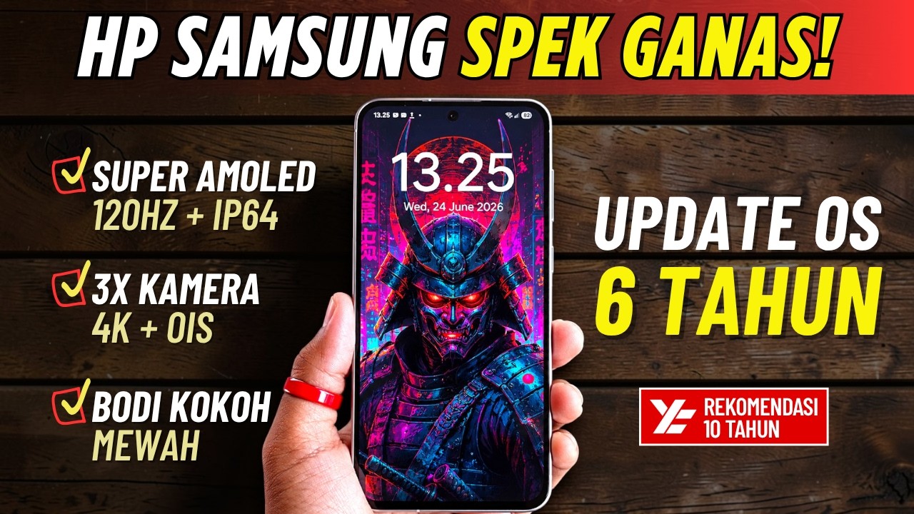5 Rekomendasi HP SAMSUNG TERBAIK [1 - 5 JUTA] Juni 2026