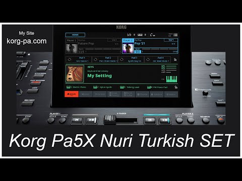 Korg Pa5X Nuri Turkish SET