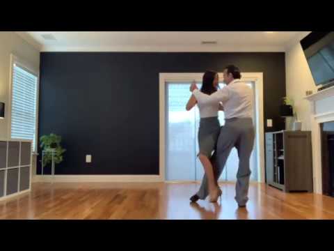 Argentine Tango Vocabulary: Ganchos Variations 1 - from parada, ochos, parallel system