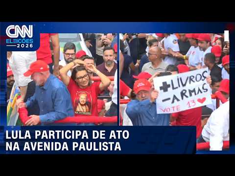 Veja: Lula e aliados em trio elétrico durante ato na avenida Paulista (SP) | CNN AGORA