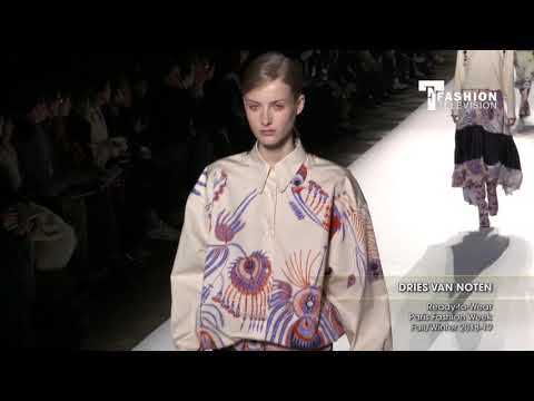DRIES VAN NOTEN Paris Fashion Week Fall/Winter 2018-19