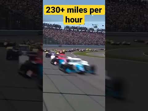 The INCREDIBLE speed of the INDY 500