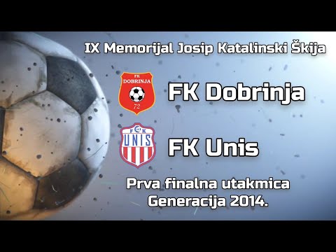 Prvo finale - FK Dobrinja - FK Unis 1:1 (3:2 penali) -IX Memorijalni turnir Josip Katalinski Škija)
