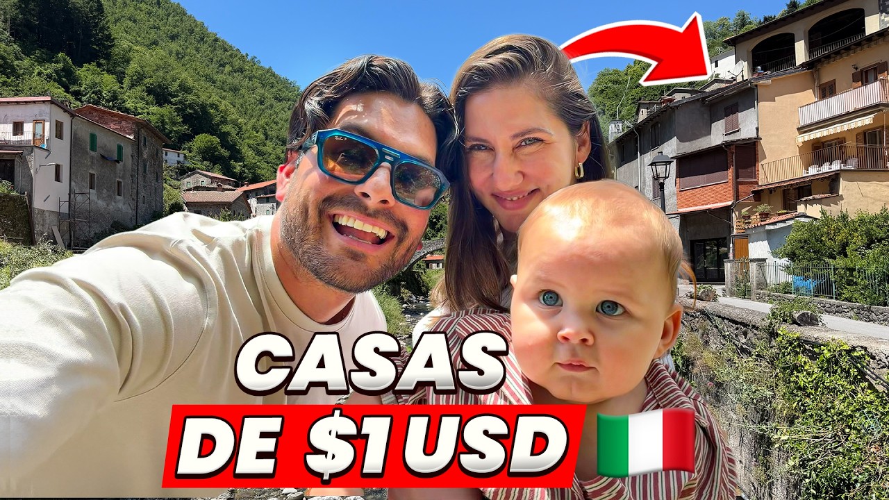 ITALIA NOS VENDE ESTAS CASAS POR $1 DOLAR CON ESTA CONDICIÓN 🇮🇹 😱 ¿LA COMPRAMOS?