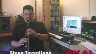 Steve Tavaglione plays the Akai EWI4000s