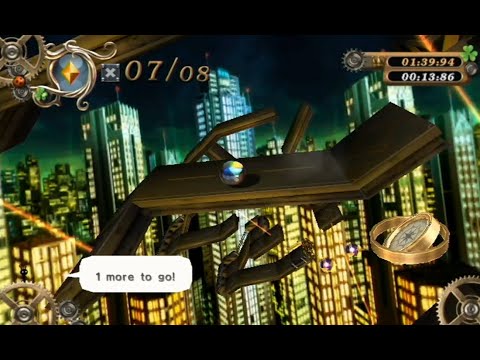 Marble Saga: Kororinpa - Night City - All Stages