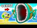 I CAUGHT THE RAREST SEA MONSTERS Roblox Steal A Fish
