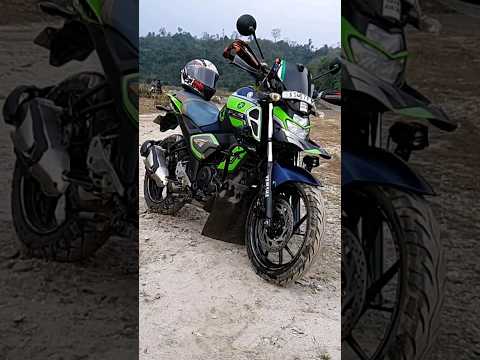 New Adventure bike 💥FZS V3 Full Modification Shorts #ModifiedFzs3 #newbike #adventurebike #modified