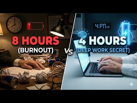 Only Work 4 Hours a Day. This is SECRET